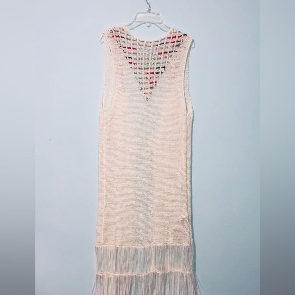 NWT White Crochet Duster by BCBGeneration - Picture 5 of 12